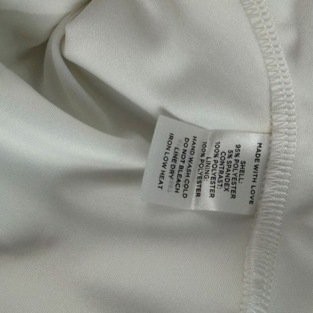 Lulus White Halter Mini Dress S - Picture 7 of 8